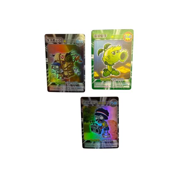 Plants vs Zombies Gift Set | PVZ Plush, Keychain, Cards, Pin, Party Favors Set - Picture 8 of 11